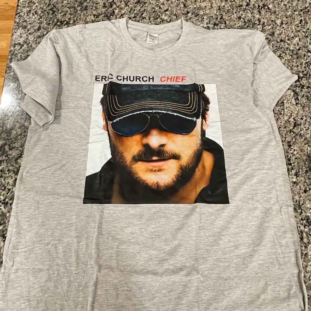 Never worn before Eric Church shirt, size large